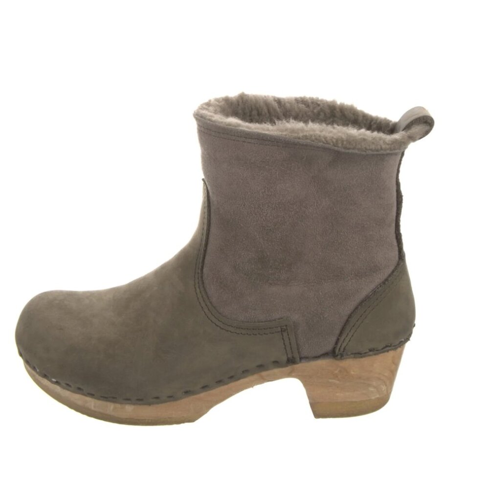 NO. 6 Shearling boot clogs